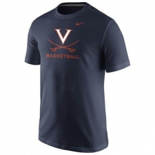 Virginia Cavaliers Nike University Basketball T-Shirt Navy