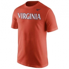 Virginia Cavaliers Nike Wordmark T-Shirt Orange