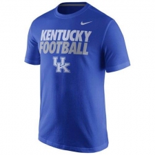 Kentucky Wildcats Nike Practice T-Shirt Royal Blue