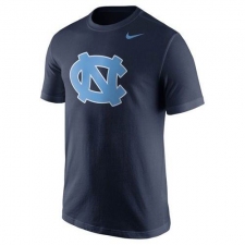 North Carolina Tar Heels Nike Logo T-Shirt Navy Blue
