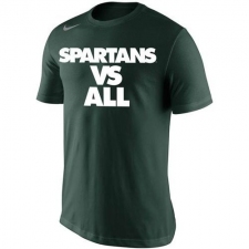 Michigan State Spartans Nike Selection Sunday All T-Shirt Green