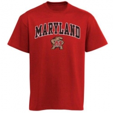 Maryland Terrapins New Agenda Arch Over Logo T-Shirt Red
