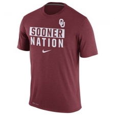 Oklahoma Sooners Nike Nation Legend Local Verbiage Dri-FIT T-Shirt Crimson