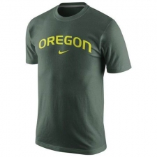 Nike Oregon Ducks College Wordmark T-Shirt Green