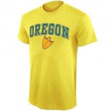 Oregon Ducks Arch Over Logo T-Shirt Yellow