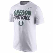 Oregon Ducks Nike Practice T-Shirt White