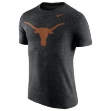 Texas Longhorns Nike Logo Plus Tri-Blend T-Shirt Heather Navy