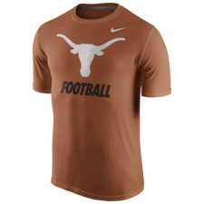 Texas Longhorns Nike Sideline Legend Logo Performance T-Shirt Orange
