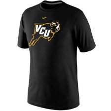 Nike VCU Rams 2014 New Logo Classic T-Shirt Black