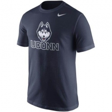 UConn Huskies Nike Logo T-Shirt Navy Blue