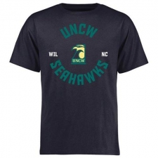 UNC Wilmington Seahawks Big & Tall Pumped Up T-Shirt Navy