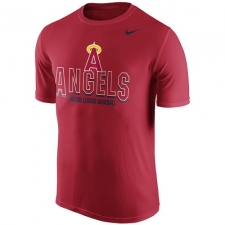 MLB Los Angeles Angels of Anaheim Nike Cooperstown Legend Team Issue Performance T-Shirt - Red