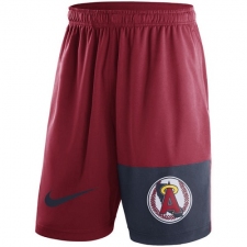 MLB Men's Los Angeles Angels of Anaheim Nike Red Cooperstown Collection Dry Fly Shorts