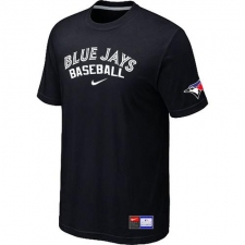 MLB Men's Toronto Blue Jays Nike Practice T-Shirt - Black