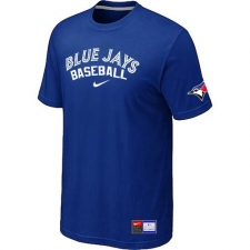 MLB Men's Toronto Blue Jays Nike Practice T-Shirt - Blue