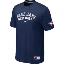 MLB Men's Toronto Blue Jays Nike Practice T-Shirt - Navy
