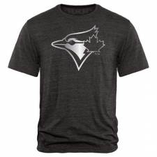 MLB Toronto Blue Jays Fanatics Apparel Platinum Collection Tri-Blend T-Shirt - Grey