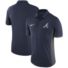 MLB Men's Atlanta Braves Nike Navy Franchise Polo T-Shirt