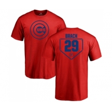 Baseball Chicago Cubs #29 Brad Brach Red RBI T-Shirt