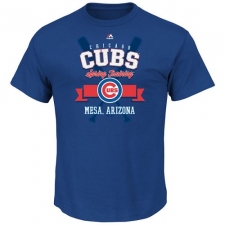 MLB Chicago Cubs Majestic 2016 Heart and Soul Spring Training T-Shirt - Royal