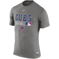 MLB Chicago Cubs Nike 2016 AC Legend Team Issue 1.6 T-Shirt - Gray