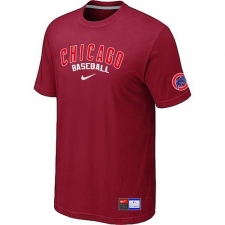 MLB Men's Chicago Cubs Nike Practice T-Shirt - Red