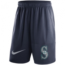 MLB Men's Seattle Mariners Nike Navy Dry Fly Shorts