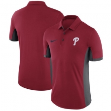 MLB Men's Philadelphia Phillies Nike Red Franchise Polo T-Shirt