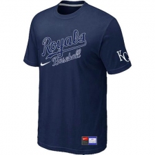 MLB Men's Kansas City Royals Nike Practice T-Shirt - Navy