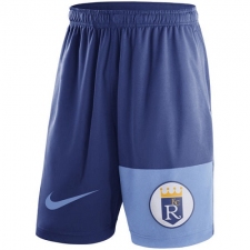 MLB Men's Kansas City Royals Nike Royal Cooperstown Collection Dry Fly Shorts