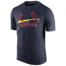 MLB St. Louis Cardinals Nike Legend Wordmark 1.5 Performance T-Shirt - Navy