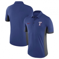 MLB Men's Texas Rangers Nike Royal Franchise Polo T-Shirt