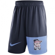 MLB Men's Minnesota Twins Nike Navy Cooperstown Collection Dry Fly Shorts