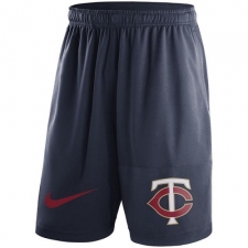 MLB Men's Minnesota Twins Nike Navy Dry Fly Shorts