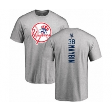 Baseball New York Yankees #38 Cameron Maybin Ash Backer T-Shirt