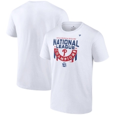 Men's Philadelphia Phillies Fanatics Branded White 2022 National League Champions Locker Room Big & Tall T-Shirt