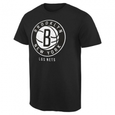 NBA Men's Brooklyn Nets Noches Enebea T-Shirt - Black
