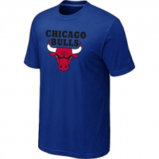 NBA Chicago Bulls Men's Big & Tall Short Sleeve T-Shirt - Blue