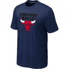 NBA Chicago Bulls Men's Big & Tall Short Sleeve T-Shirt - Navy