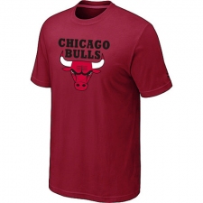 NBA Chicago Bulls Men's Big & Tall Short Sleeve T-Shirt - Red