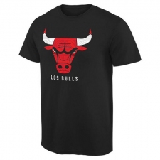 NBA Men's Chicago Bulls Noches Enebea T-Shirt - Black
