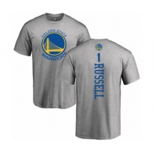 Basketball Golden State Warriors #1 D'Angelo Russell Ash Backer T-Shirt
