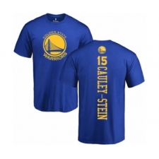Basketball Golden State Warriors #15 Willie Cauley-Stein Royal Blue Backer T-Shirt