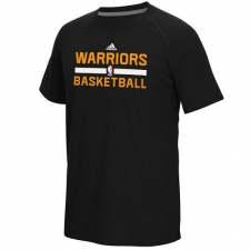 NBA Men's Golden State Warriors Adidas On-Court climalite Ultimate T-Shirt - Black