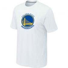 NBA Men's Golden State Warriors Big & Tall Primary Logo T-Shirt - White