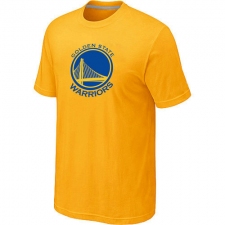 NBA Men's Golden State Warriors Big & Tall Primary Logo T-Shirt - Yellow