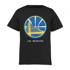 NBA Men's Golden State Warriors Noches Enebea T-Shirt - Black