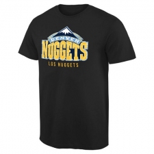 NBA Men's Denver Nuggets Noches Enebea T-Shirt - Black