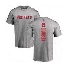 Basketball Houston Rockets #19 Tyson Chandler Ash Backer T-Shirt