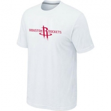 NBA Men's Houston Rockets Big & Tall Primary Logo T-Shirt - White